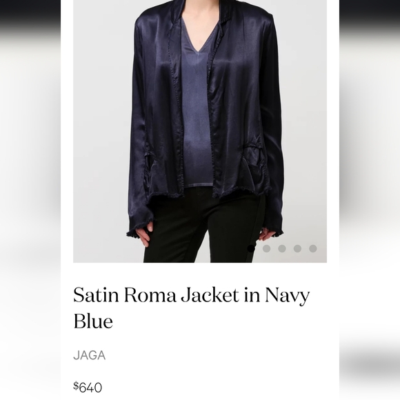 Jaga Pant+Top set Jacket satin Coordinate Calif Cool Mongolian LA designer Wow! - Picture 3 of 16